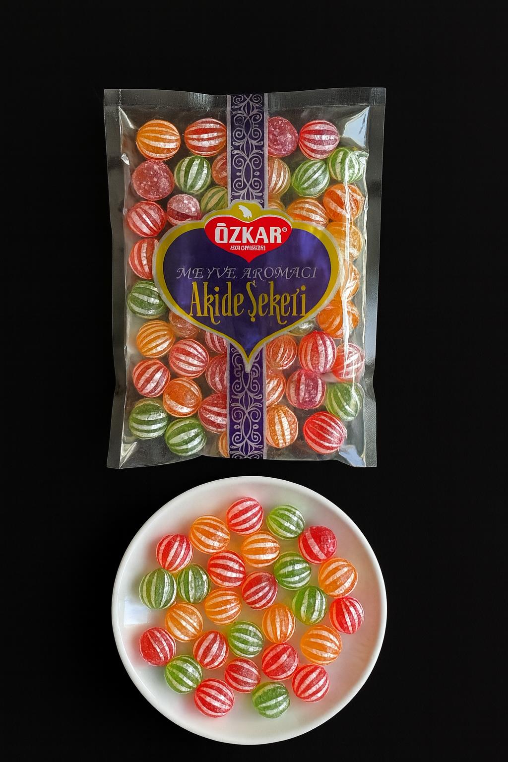 ÇİZGİLİ BONBON AKİDE 350 GR