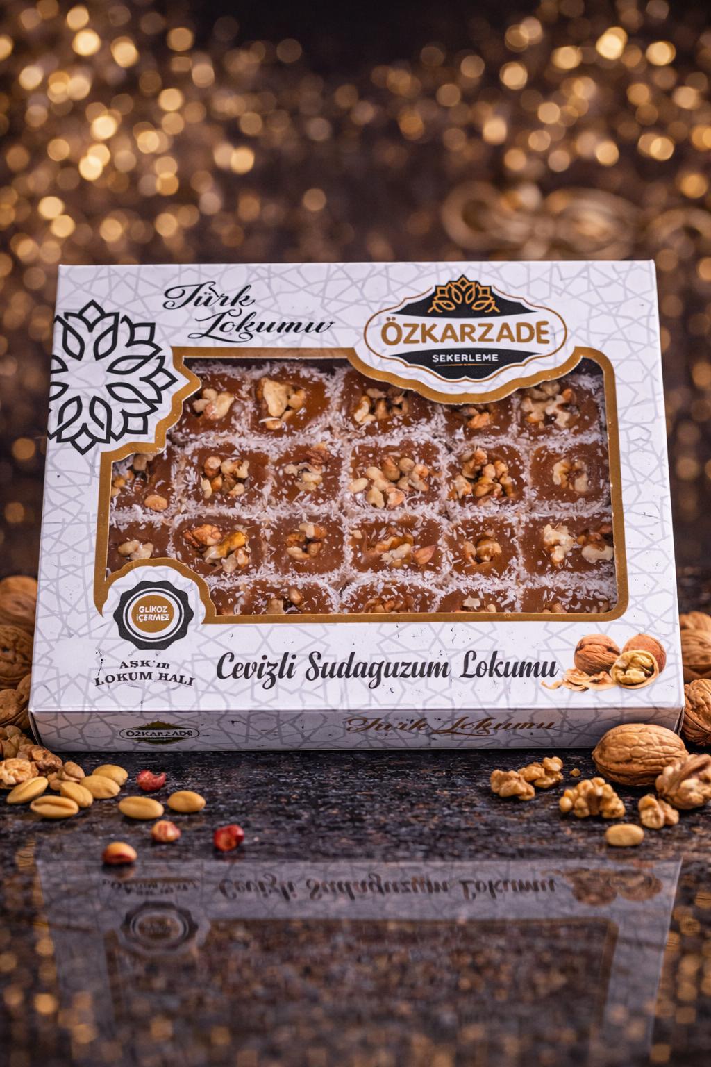 CEVİZLİ SUCUK LOKUM HİN. CEVİZLİ 250 GR