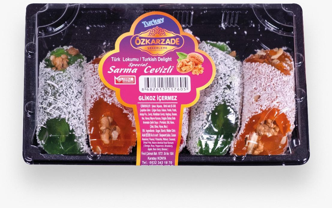 JUJİ KAP.MEYVELİ SUCUK LOKUM 400 GR